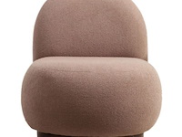 Tina wing chair | beukenhout / spaanplaat | cappuccino - afbeelding 3 van  4