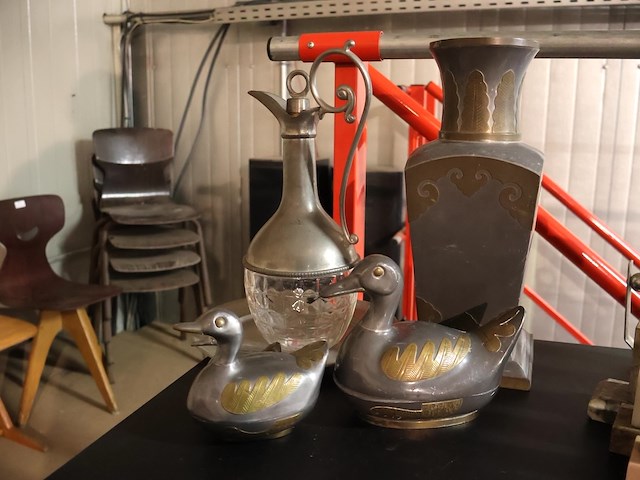 Tinnen decoratie - afbeelding 1 van  4