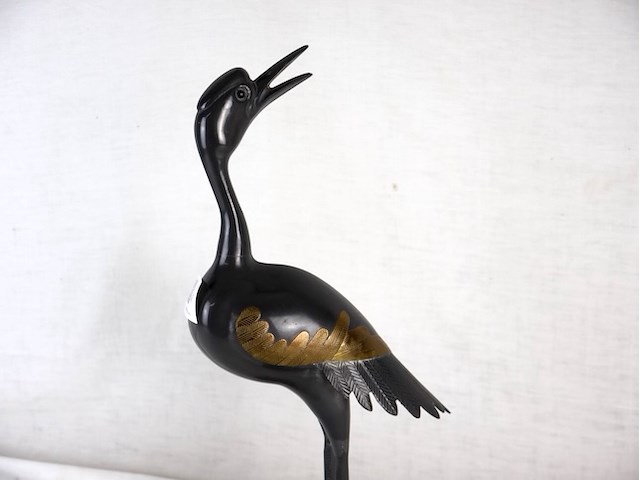 Tinnen kraanvogel - afbeelding 2 van  5