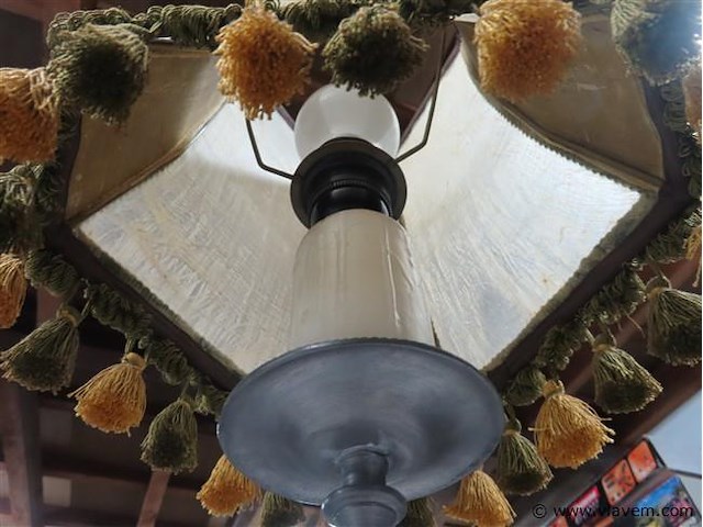 Tinnen lamp - afbeelding 3 van  3