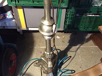 Tinnen lampadaire - afbeelding 2 van  5