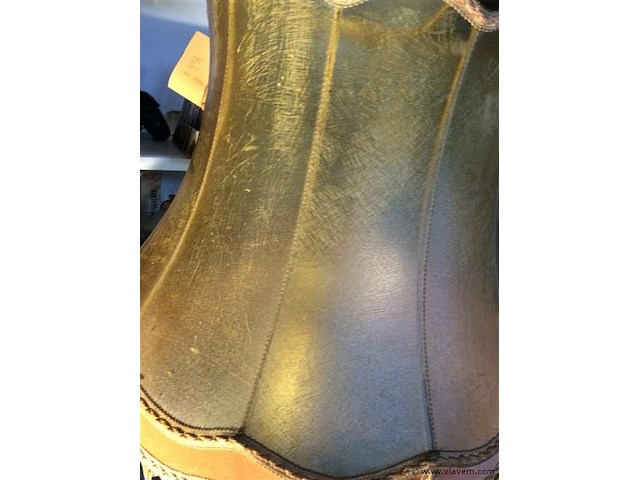 Tinnen lampadaire - afbeelding 5 van  5