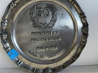 Tinnen sierbord - afbeelding 1 van  5