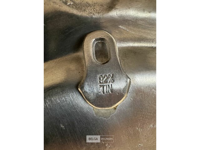 Tinnen sierbord - afbeelding 4 van  5