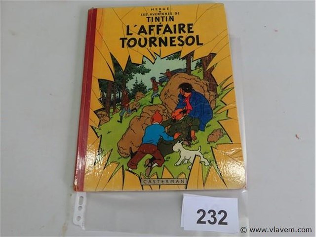 Tintin "l'affaire tournesol" - afbeelding 1 van  3