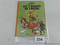 Tintin "les7 boules de cristal" - afbeelding 1 van  3