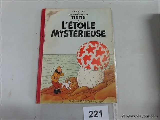 Tintin "l'étoile mystérieuse" - afbeelding 1 van  3