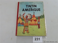 Tintin "tintin en amérique" - afbeelding 1 van  3