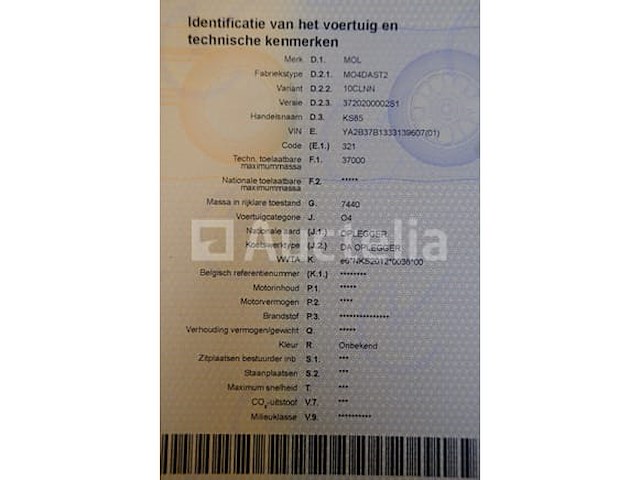 Tipper oplegger mol ks85 - afbeelding 7 van  25