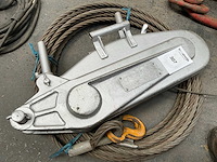 Tirfor t35 staalkabel takel - afbeelding 2 van  5