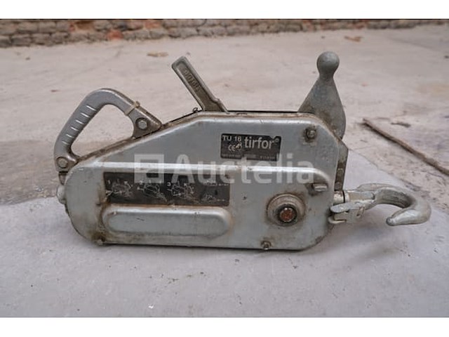 Tirfor tu 16 handmatige kabeltouwschroef - afbeelding 2 van  8