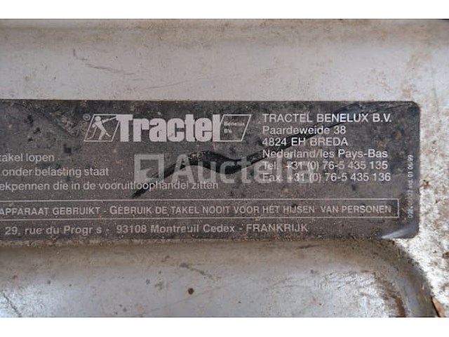 Tirfor tu 16 handmatige kabeltouwschroef - afbeelding 3 van  8