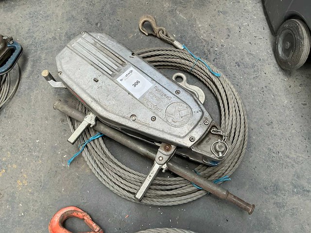 Tirfor tu-32 staalkabel takel - afbeelding 1 van  5