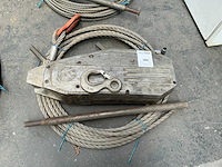 Tirfor tu-40 staalkabel takel - afbeelding 1 van  5