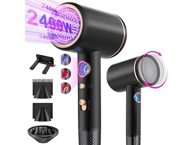 Tisoutec professionele ioniserende haardroger - afbeelding 1 van  4