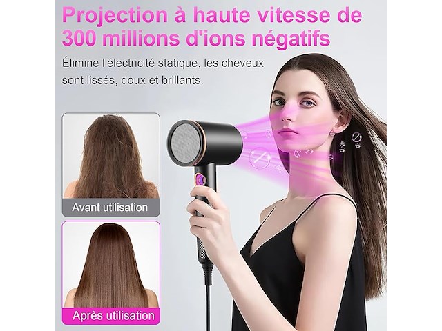 Tisoutec professionele ioniserende haardroger - afbeelding 4 van  4