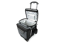 Titan 22,5 liter wielkoeler (60 blikken) met offroad-karretje – grijs - afbeelding 2 van  6