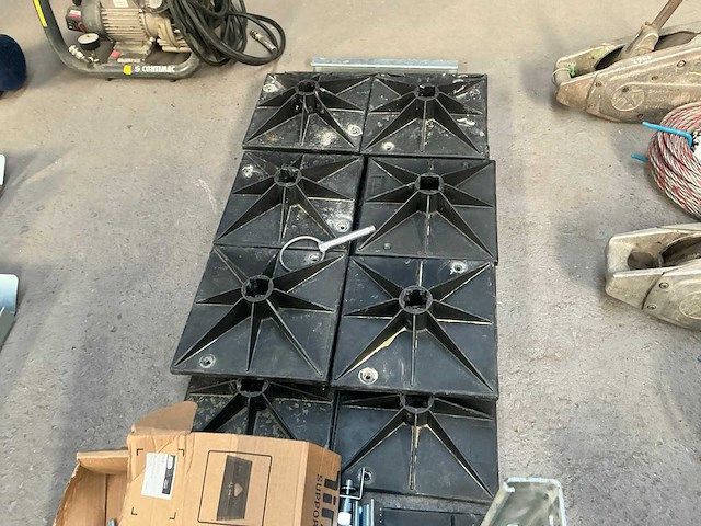 Titan grondplaten / daksteun (15x) - afbeelding 3 van  5