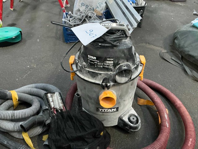 Titan ttb774vac industriële stofzuiger - afbeelding 3 van  4