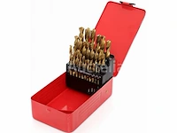 Titanium metalen boorbits (29 stuks) kraft&dele - afbeelding 1 van  3
