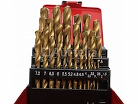 Titanium metalen boorbits (29 stuks) kraft&dele - afbeelding 2 van  3