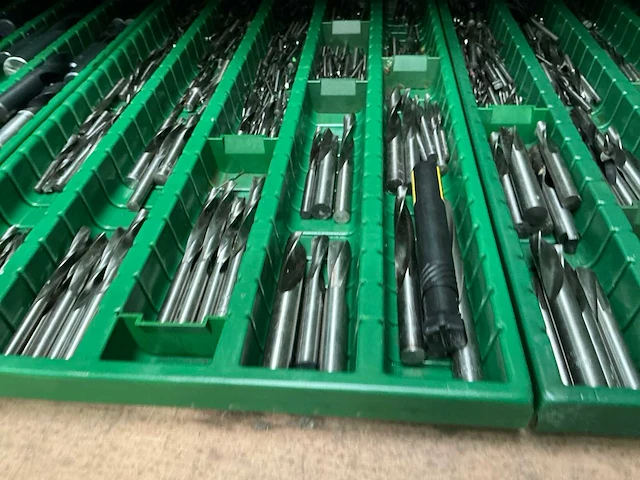 Titex en gühring grote partij hhs(co) cylindrische boren - afbeelding 8 van  13