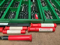 Titex en gühring grote partij hhs(co) cylindrische boren - afbeelding 10 van  13