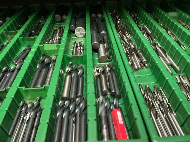 Titex en gühring grote partij hhs(co) cylindrische boren - afbeelding 11 van  13