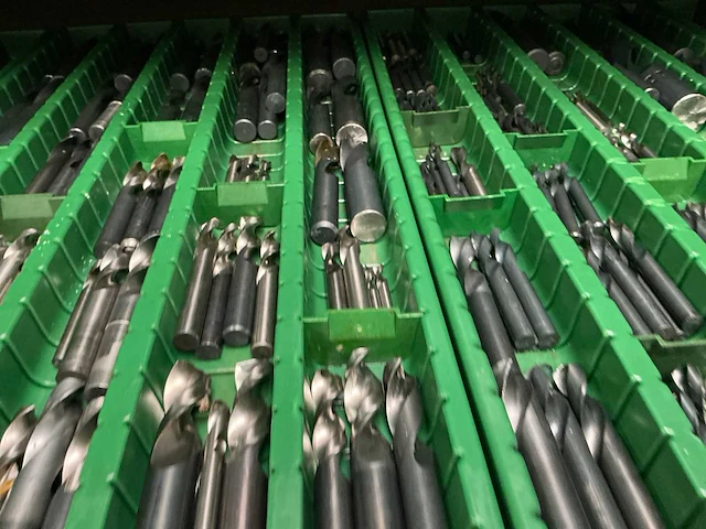 Titex en gühring grote partij hhs(co) cylindrische boren - afbeelding 13 van  13