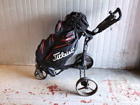 Titleist golftas met kar - afbeelding 2 van  7