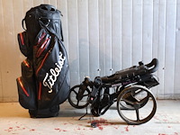 Titleist golftas met kar - afbeelding 3 van  7