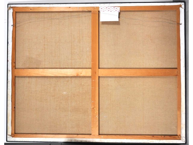 Tjarko ten have - intiem moment - olie op doek - 125x160 cm - 1986 - afbeelding 6 van  14