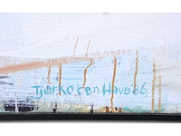 Tjarko ten have - intiem moment - olie op doek - 125x160 cm - 1986 - afbeelding 8 van  14