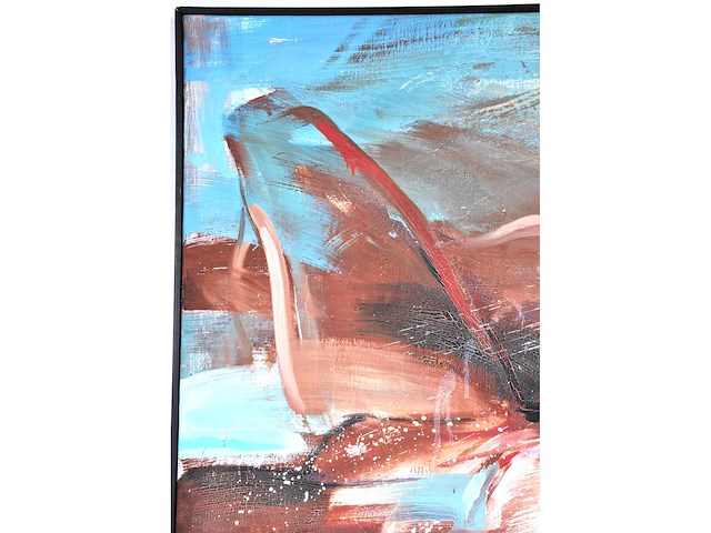 Tjarko ten have - intiem moment - olie op doek - 125x160 cm - 1986 - afbeelding 12 van  14