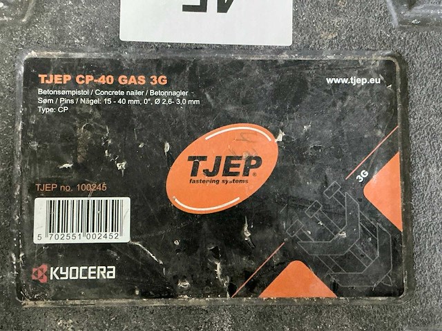 Tjep cp-40 gas 3g tacker - afbeelding 3 van  4
