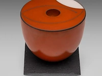Tjok dessauvage (1948), ceramic vase, 2010 9 cm. (3.54 in.) - afbeelding 6 van  10