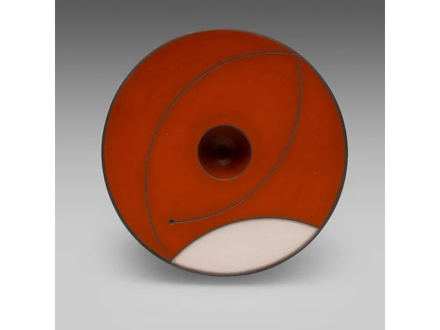 Tjok dessauvage (1948), ceramic vase, 2010 9 cm. (3.54 in.) - afbeelding 7 van  10