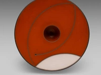 Tjok dessauvage (1948), ceramic vase, 2010 9 cm. (3.54 in.) - afbeelding 7 van  10