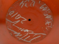 Tjok dessauvage (1948), ceramic vase, 2010 9 cm. (3.54 in.) - afbeelding 9 van  10