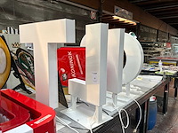 T+l+r+c decoratie letter verlichting (4x) - afbeelding 1 van  1