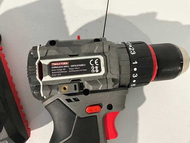Tmaxtools accu schroefboormachine 10volt 1 accu - afbeelding 4 van  4