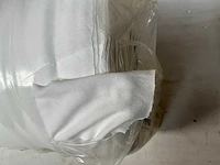 Tn fabric textielrol wit, elastisch, +/- 2 meter breed x 58.34 meter - afbeelding 3 van  4