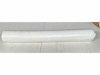 Tn fabric textielrol wit, elastisch, +/- 2 meter breed x 58.34 meter