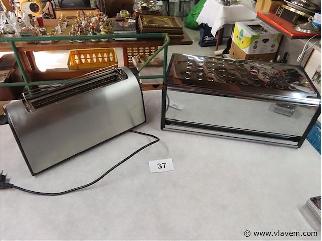 Toaster en broodtrommel - afbeelding 1 van  3
