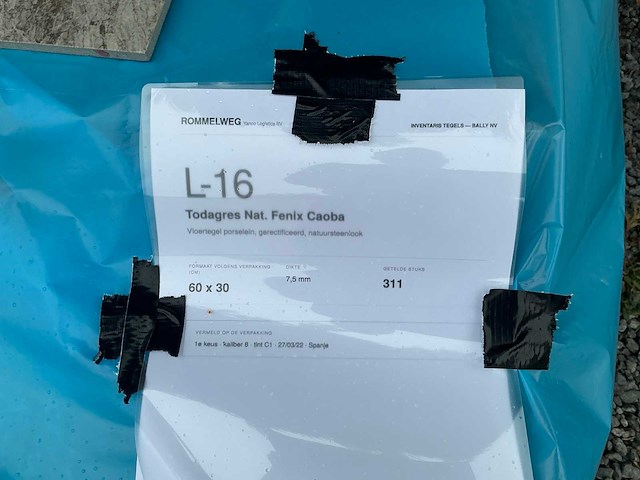 Todagres nat.fenix caoba vloertegel (310x) - afbeelding 2 van  3