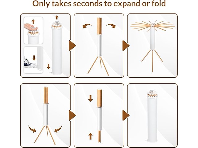 Todeco droogrek voor binnen - afbeelding 3 van  4