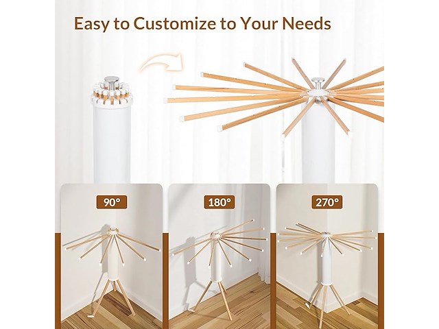 Todeco droogrek voor binnen - afbeelding 4 van  5