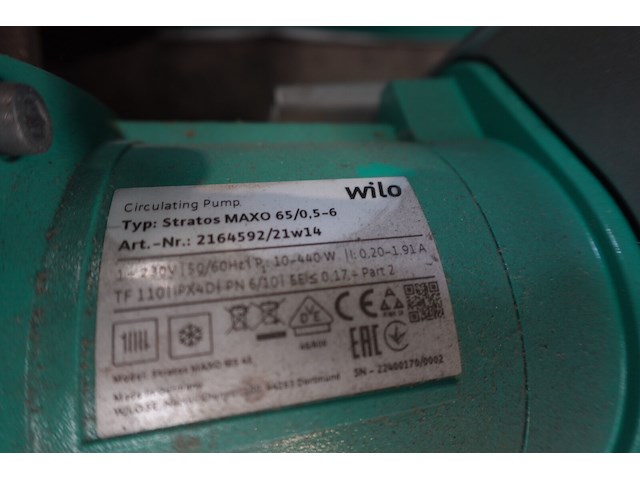 Toebehoren wilo - afbeelding 5 van  10