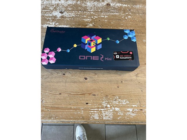 Toetsenbord ducky one mini (rood) - afbeelding 4 van  5