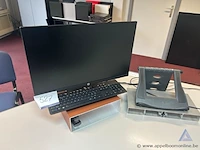 Toetsenbord hp en kensington standaard, computermonitor hp. werking niet gekend.